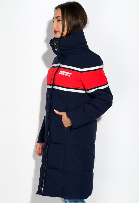 Куртка женская 120P520 (темно-синий/красный)