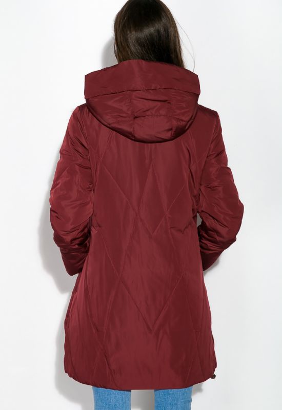 Куртка женская 120P522 (бордовый)