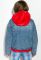 Куртка женская 120PAZZ021 (синий/красный)