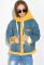 Куртка жіноча 120PAZZ021 (синій/жовтий)