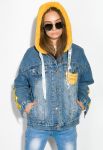 Куртка женская 120PAZZ025 (синий/желтый) Куртка женская 120PAZZ025 (синий/желтый)