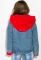 Куртка жіноча 120PAZZ082 (синій/червоний)