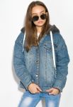 Куртка женская 120PAZZ083 (синий/серый) Куртка женская 120PAZZ083 (синий/серый)
