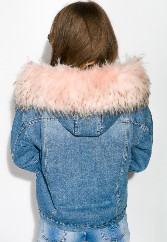 Куртка жіноча 120PAZZ102 (синій/рожевий)