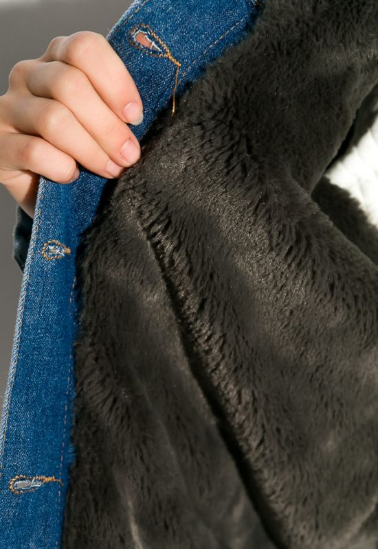Куртка женская 120PAZZ105 (синий/серый)