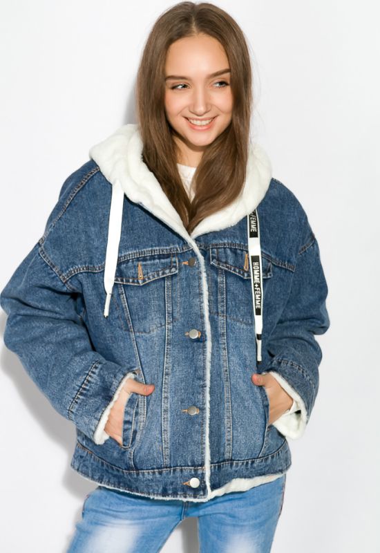 Куртка жіноча 120PAZZ1600 (синій/білий)
