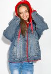 Куртка женская 120PAZZ1600 (синий/красный) Куртка женская 120PAZZ1600 (синий/красный)