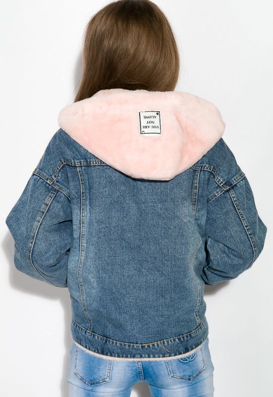 Куртка женская 120PAZZ1600 (синий/розовый)