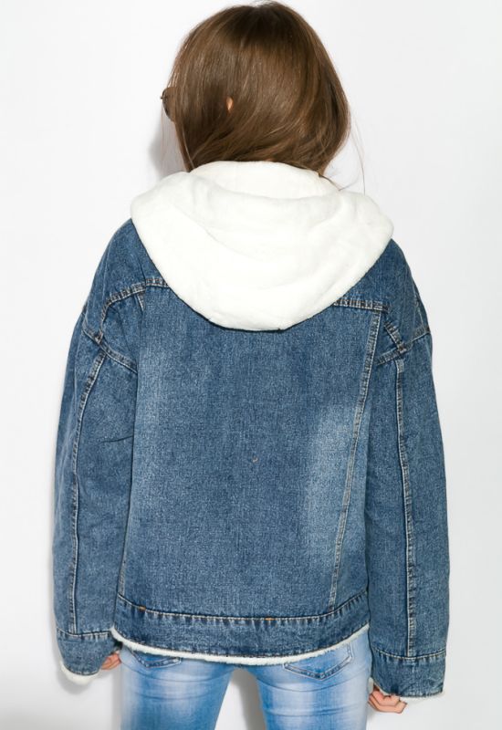 Куртка женская 120PAZZ1612 (синий/белый)