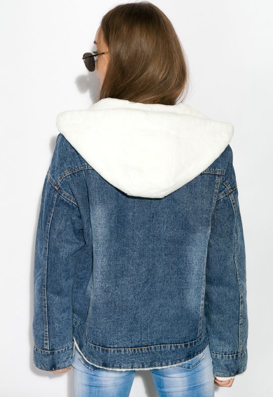 Куртка жіноча 120PAZZ1618 (синій/білий)