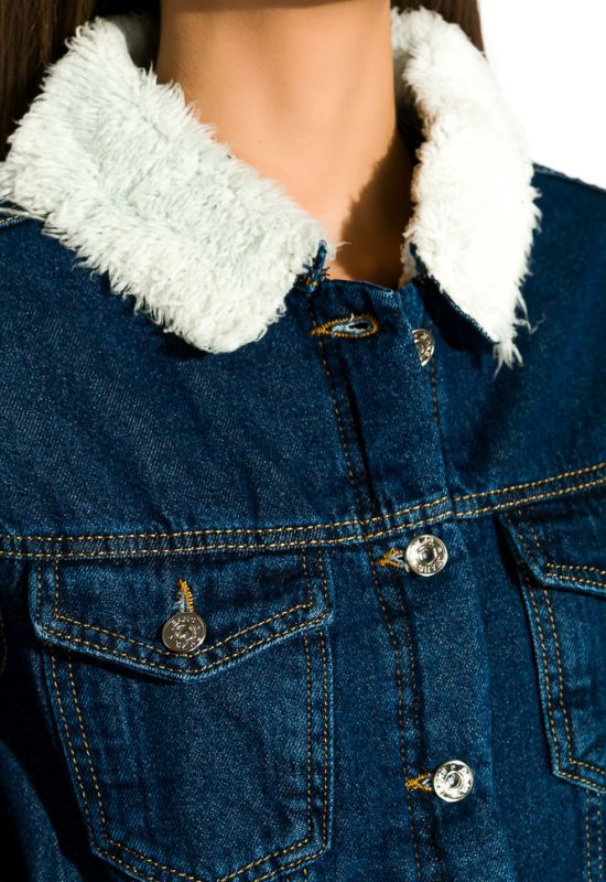 Куртка жіноча 120PEL004 (синій)