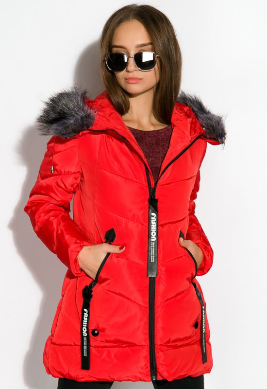 Куртка женская 120PGO003 (красный)