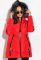 Куртка жіноча 120PGO003 (червоний)