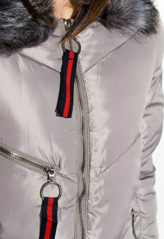 Куртка женская 120PGO801 (светло-серый)