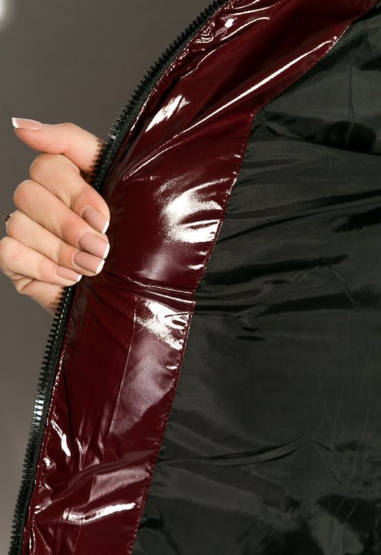 Куртка женская 120PLI98-B (бордовый)