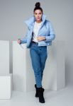 Куртка жіноча 120PO004 (блакитний)