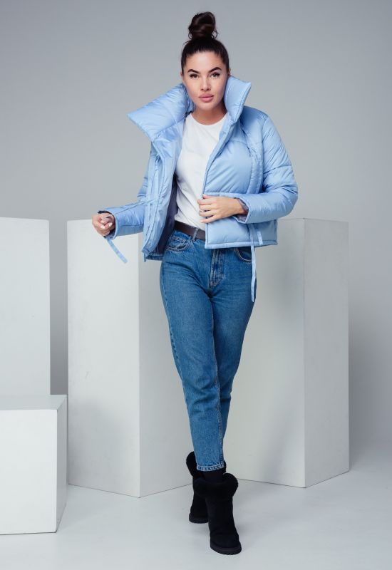 Куртка женская 120PO004 (голубой)