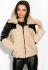 Куртка жіноча 120PSKL6268 (чорний/молочний)