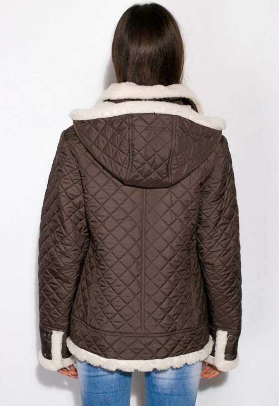 Куртка жіноча 127P001 (коричневий)