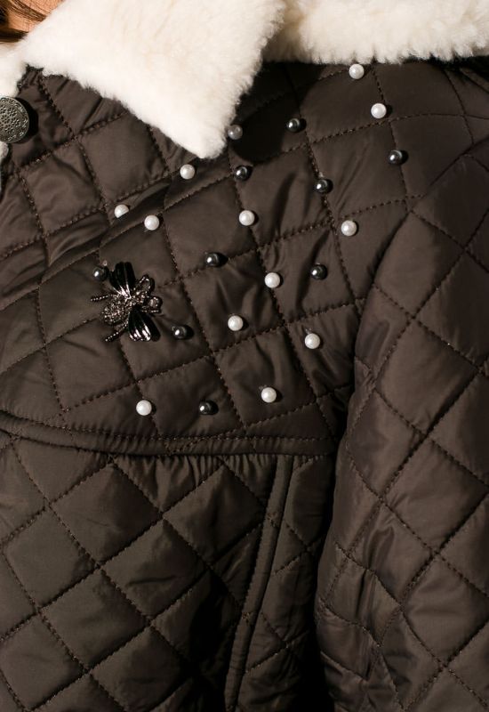 Куртка женская 127P001 (коричневый)