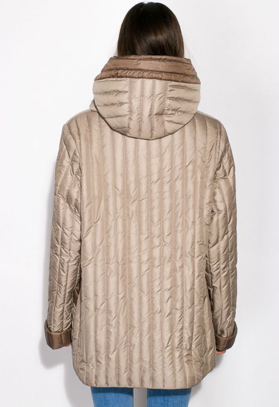 Куртка жіноча 127P005 (темно-бежевий)