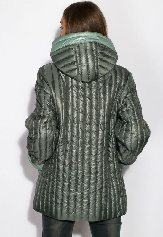 Куртка женская 127P005 (темно-зеленый)