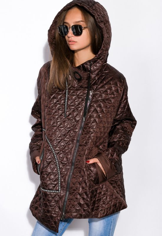 Куртка женская 130P009 (шоколадный)