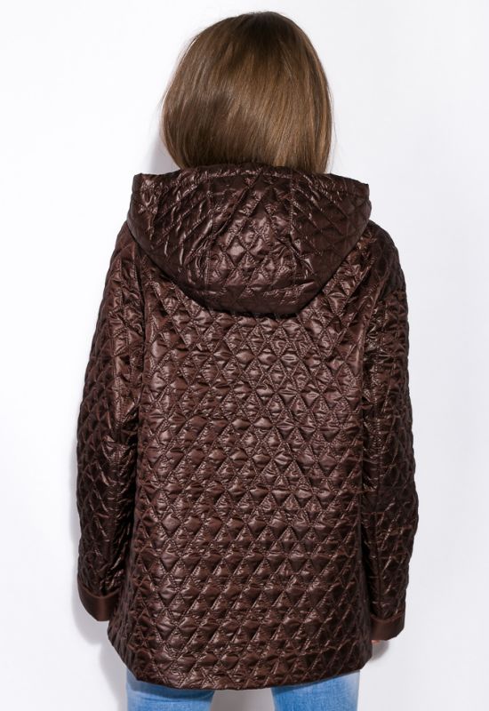 Куртка женская 130P009 (шоколадный)