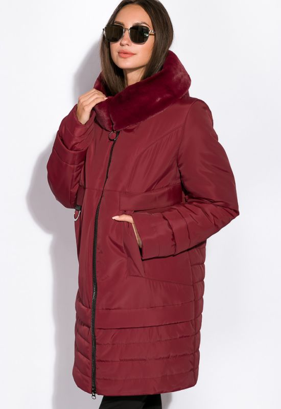 Куртка женская 131PM102 (бордовый)