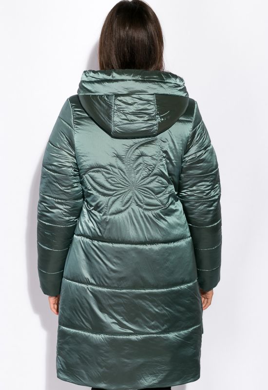Куртка жіноча 131PM251-1 (сірий/зелений)
