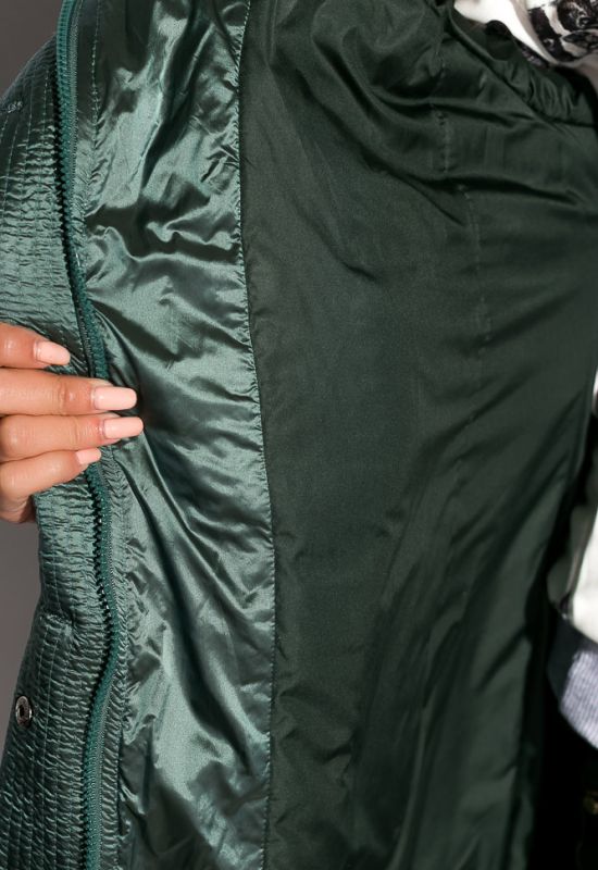 Куртка женская 131PM251-1 (серый/зеленый)