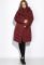 Куртка женская 131PM251 (бордовый)