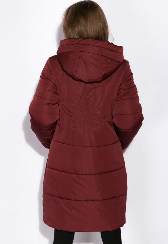 Куртка женская 131PM251 (бордовый)