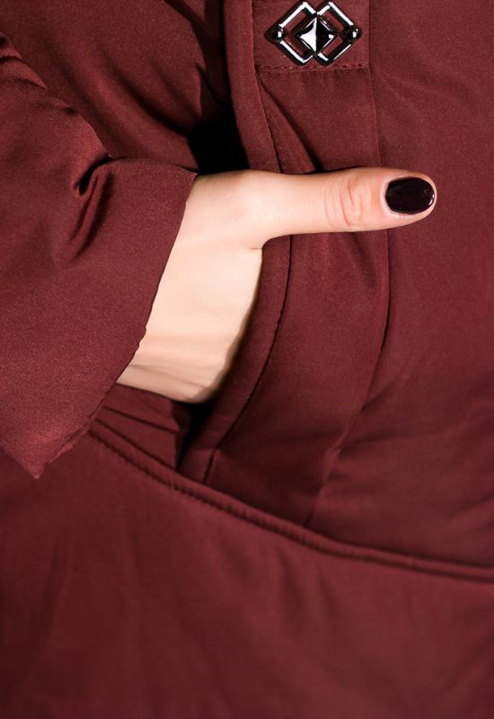 Куртка женская 131PM251 (бордовый)