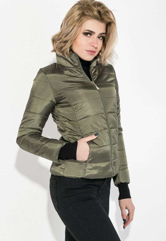 Куртка женская базовая 326V001 (хаки)