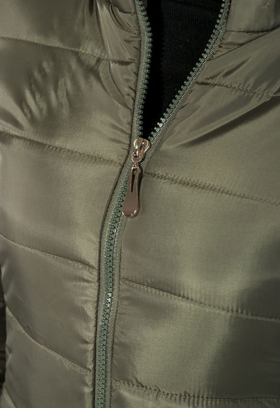 Куртка женская базовая 326V001 (хаки)