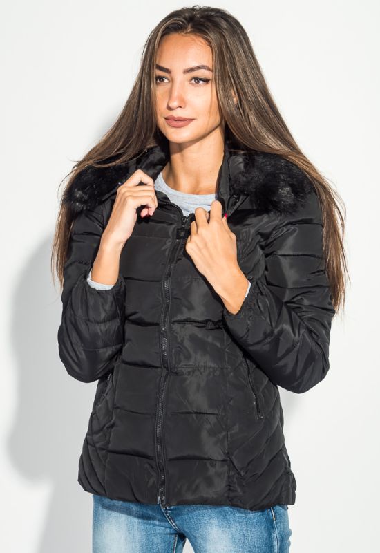 Куртка жіноча демісезон 173V002 (чорний)
