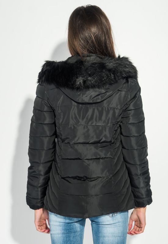 Куртка женская демисезон 173V002 (черный)