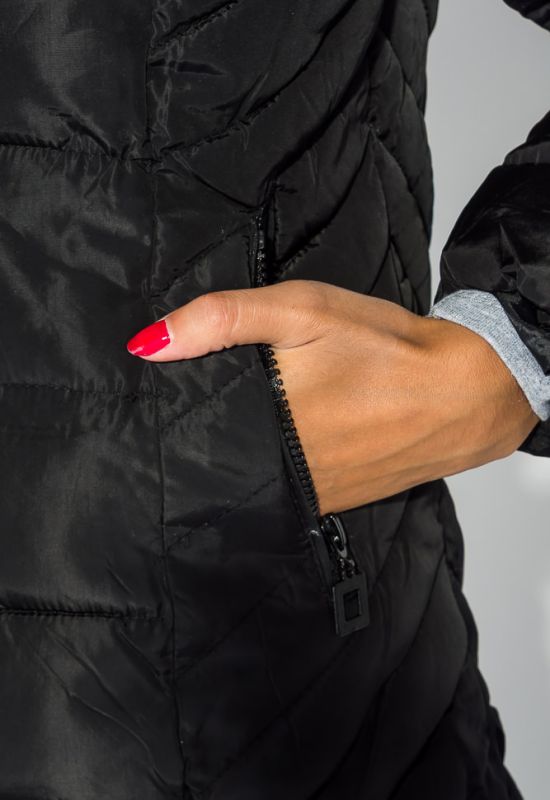 Куртка жіноча демісезон 173V002 (чорний)