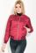 Куртка жіноча демісезонна 80PD1203 (бордовий)