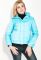 Куртка женская демисезонная короткая 80PD1213-1 (голубой)