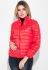 Куртка жіноча демісезонна на блискавці 191V004 (червоний)
