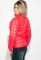 Куртка женская демисезонная на молнии 191V004 (красный)
