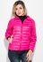 Куртка женская демисезонная на молнии 191V004 (розовый)