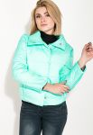 Куртка жіноча демісезонна з кишенями 80PD1213 (ментоловий)