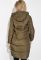 Куртка жіноча довга 677K005-1 (хакі)