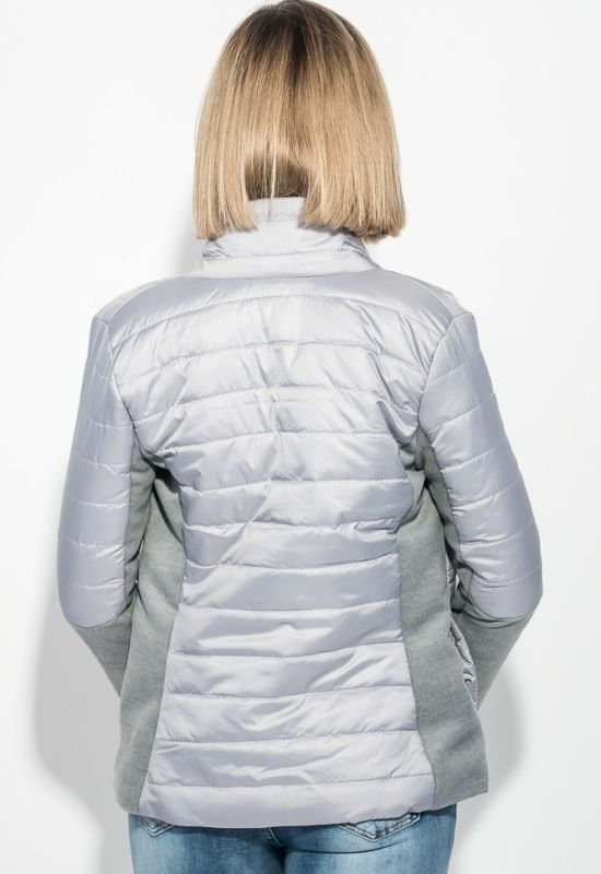 Куртка женская двухфактурная 69PD1049 (серый)
