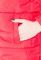 Куртка женская имитация двойки 80PD1336 (красный)