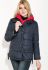 Куртка женская имитация двойки 80PD1336 (темно-синий)