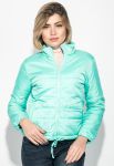 Куртка жіноча однотонна 72PD153-1 (ментоловий)